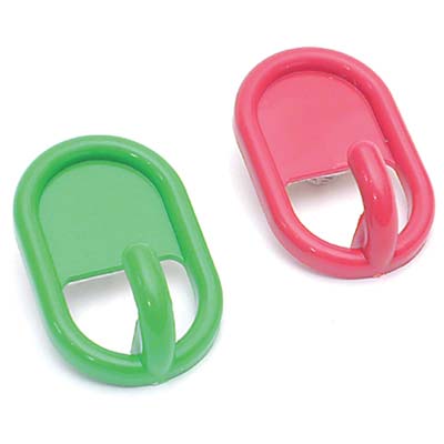 Gancio adesivo plastica pronty