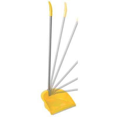 Alza immondizia + manico plastica reclinabile apex