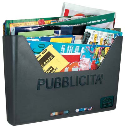 Cassetta porta pubblicita carosello alubox