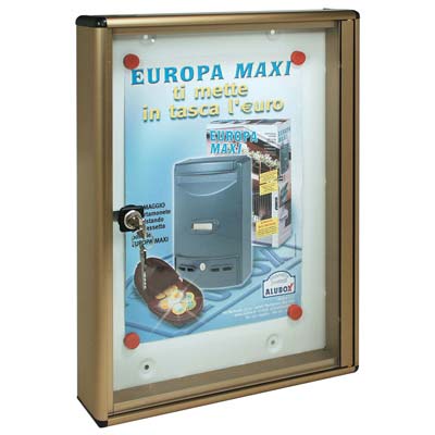 Bacheca porta avvisi alubox