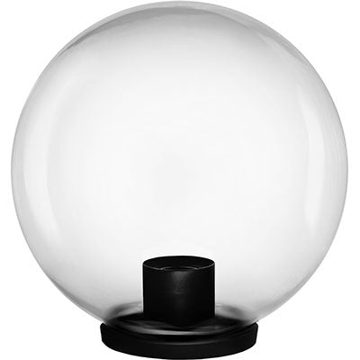 Lampione globo trasparente