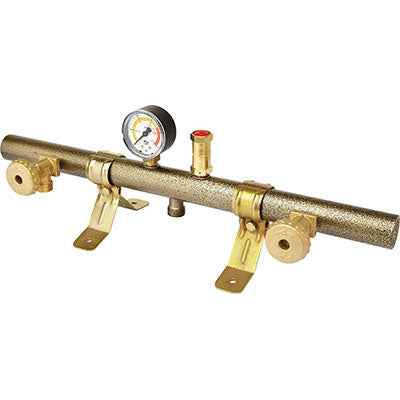 Centralina tubolare x 2 bombole gas gpl