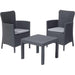 SET RATTAN SALVADOR BALCONY KETER