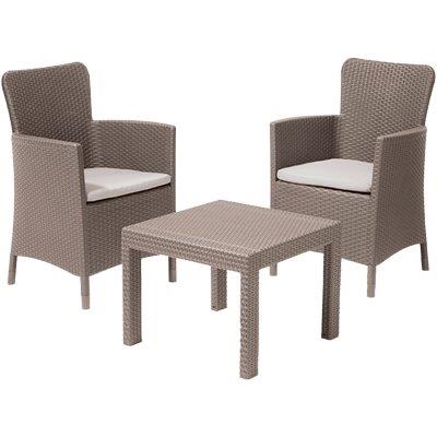 SET RATTAN SALVADOR BALCONY KETER