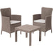 SET RATTAN SALVADOR BALCONY KETER