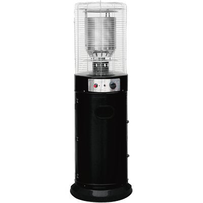 STUFA GAS GPL SHORT ROUND PATIO + RUOTE DOMUS