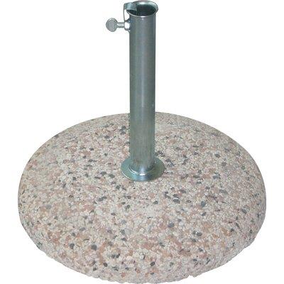 Base x ombrellone cemento granigliato