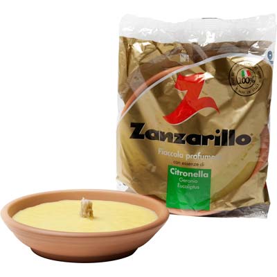 Fiaccola terracotta zanzarillo