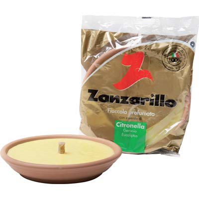Fiaccola terracotta zanzarillo