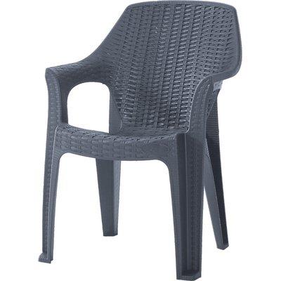 Sedia rattan thera + braccioli domus