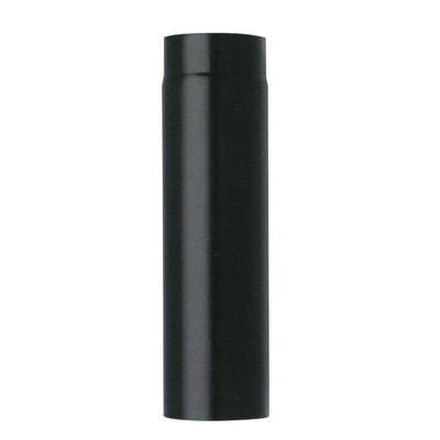 Tubo legna plus light nero opaco save