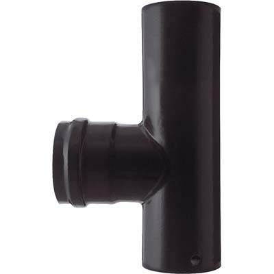 Tubo a tee pellet mmf nero opaco save