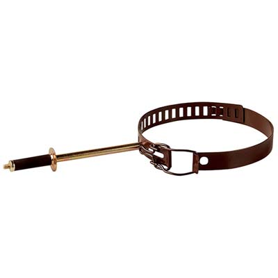 Collare reggitubo classic marrone