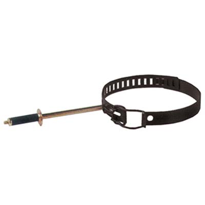 Collare reggitubo classic nero opaco