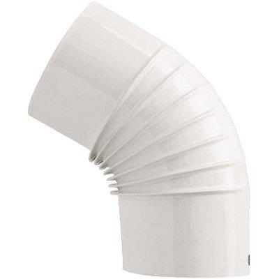 Gomito legna 45° classic bianco save