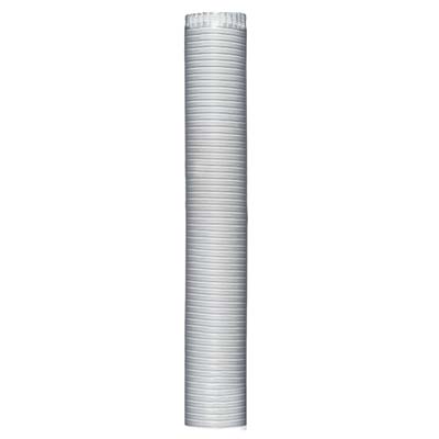 Tubo rullato alluminio bianco