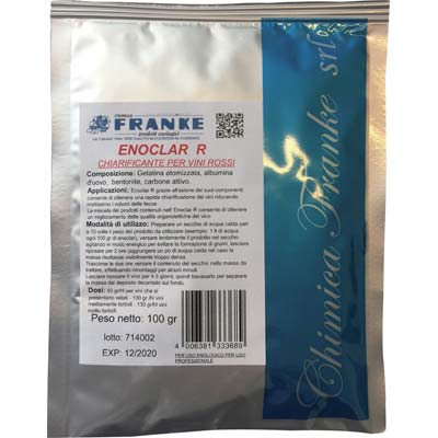 Chiarificante enologico enoclar r franke