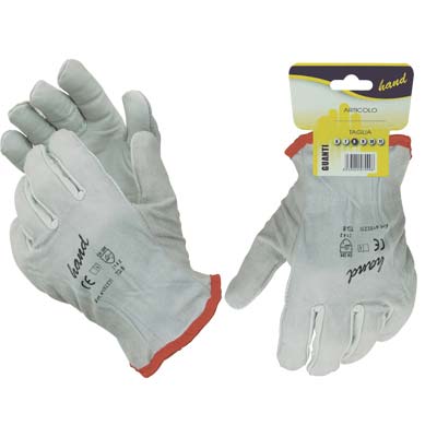 Guanto fiore bovino hand