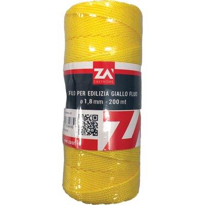 Filo edilizia giallo fluo