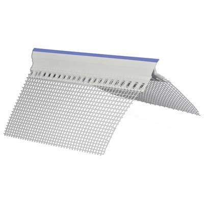 Paraspigolo intonaco gocciolatoio + rete
