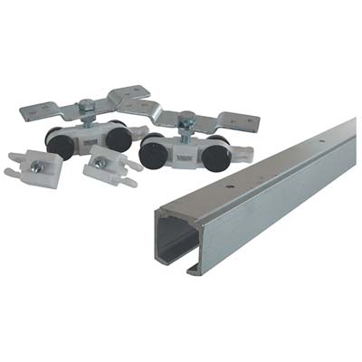 Porta scorrevole a soffitto in kit 1400 omge