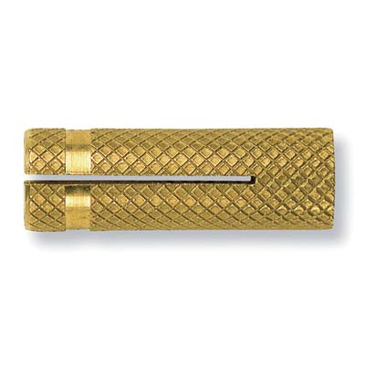 Tassello ottone po fischer
