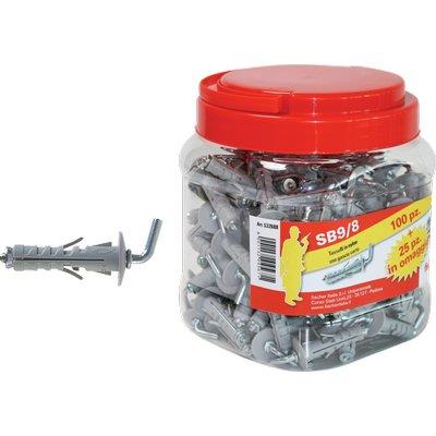 Tassello nylon sb gancio corto promopack fischer