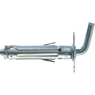 Tassello acciaio sbs gancio corto fischer
