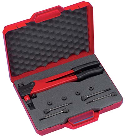 Rivettatrice inserti manuale kj21 far