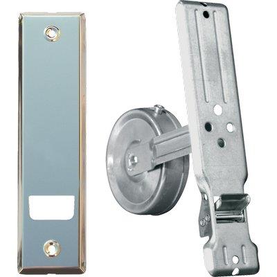 Avvolgitore incasso + placca inox