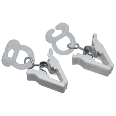 Scorrevole tenda + pinza girevole