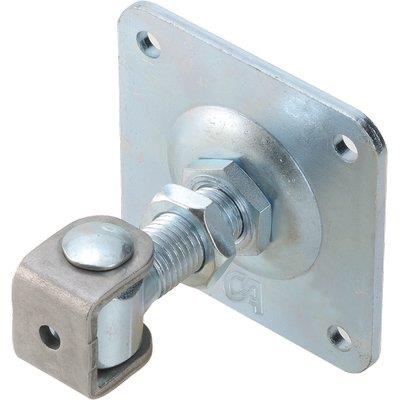 Cardine a saldare cavallotto + piastra 378 combi