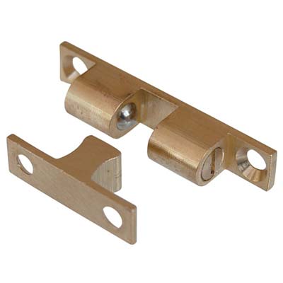 Cricchetto a due sfere sportelli ottone