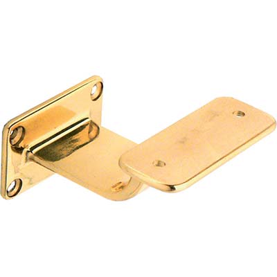 Supporto x corrimano base rettangolare