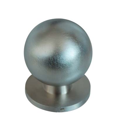 Pomolo ottone tornito sferico