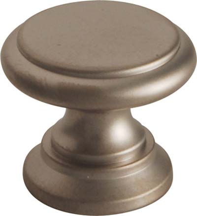 Pomolo ottone tornito testa piana
