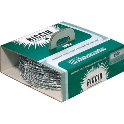Filo spinato zincato riccio cavatorta