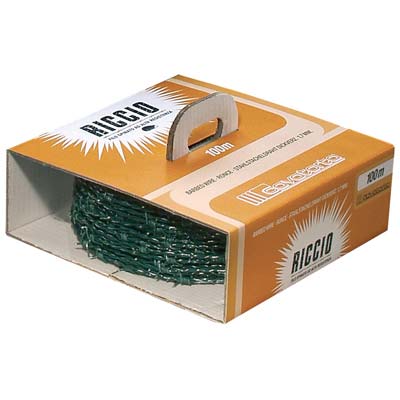 Filo spinato plasticato riccio cavatorta