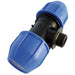 TEE A COMPRESSIONE FILETTO MASCHIO PN16