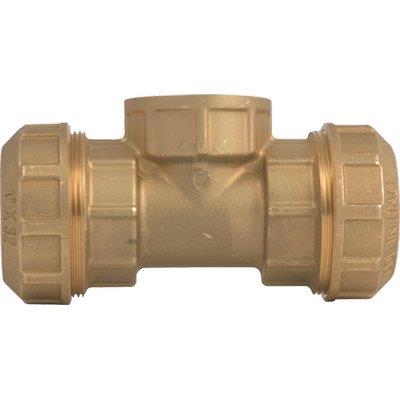 TEE A COMPRESSIONE FILETTO FEMMINA PN25 735 ITAP