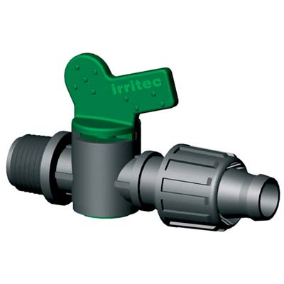 Valvola filetto maschio x manichetta pn irritec