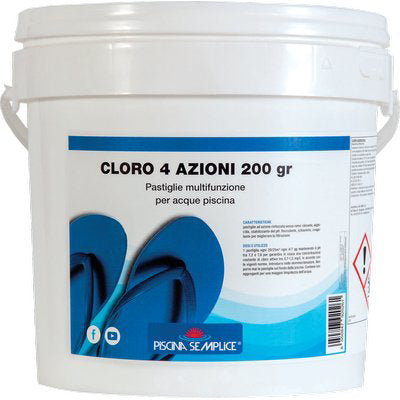 Multiazione x piscina pastiglie lapi