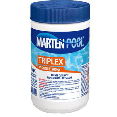 Multiazione x piscina pastiglie marten