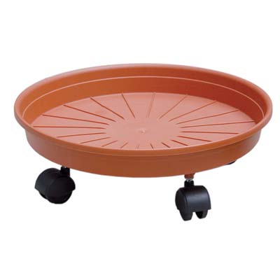 SOTTOVASO TONDO + RUOTE MARGHERITA ICS