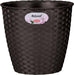 VASO RATTAN TONDO NATURAL STEFANPLAST