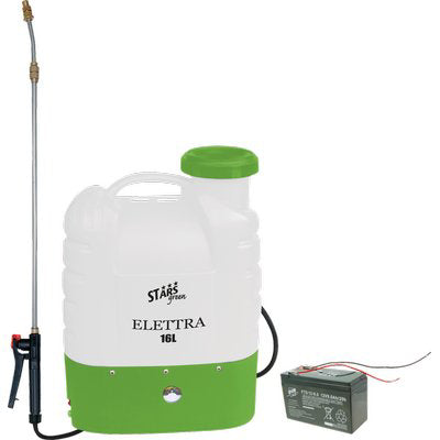Pompa a spalla batteria elettra 16 stars