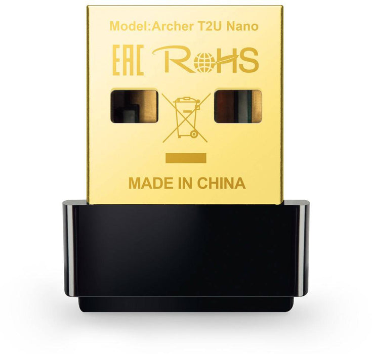 TPLINK SCHEDA DI RETE WIFI USB 600MBPS DUAL BAND ARCHER T2U NANO AC600