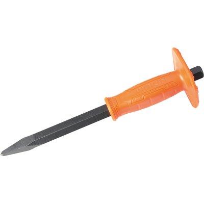 Scalpello muratore a punta + salvamano 2550 wokin