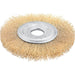 SPAZZOLA ACCIAIO CIRCOLARE + FORO 770505 WOKIN
