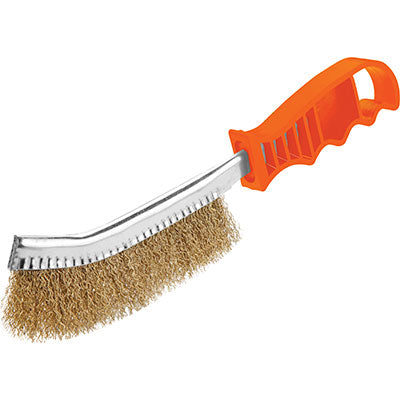Spazzola spid acciaio ottonato 323010 wokin